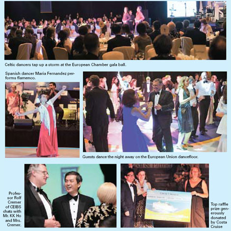 The fifth European Union Chamber gala ball