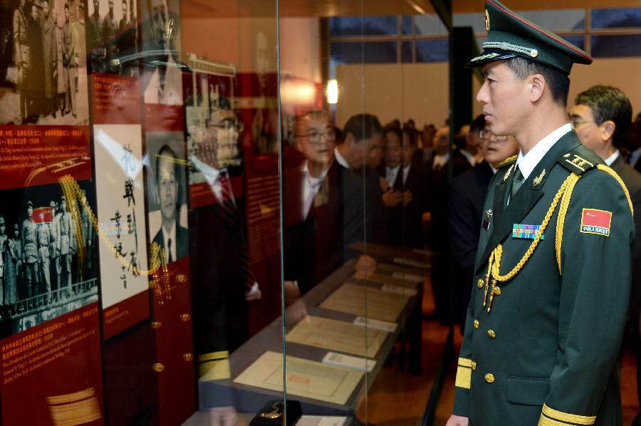 Exhibit marking V-Day 70th anniversary opens in Macao