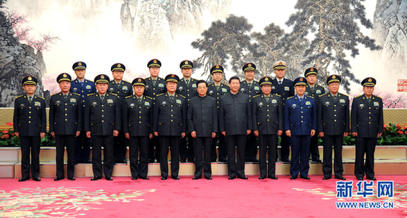胡錦濤習近平出席中央軍委擴大會議并發(fā)表重要講話