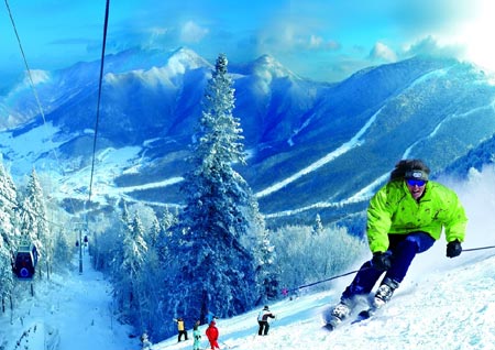 長白山滑雪