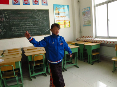 “希望”在重建：一個(gè)玉樹(shù)女孩的期待