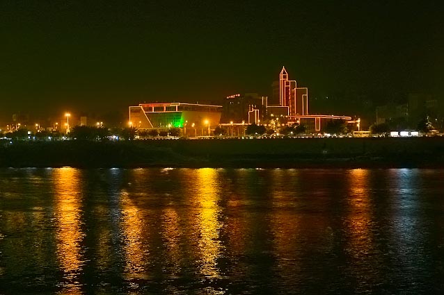 內江城市建設新景（沱江沿岸景觀）