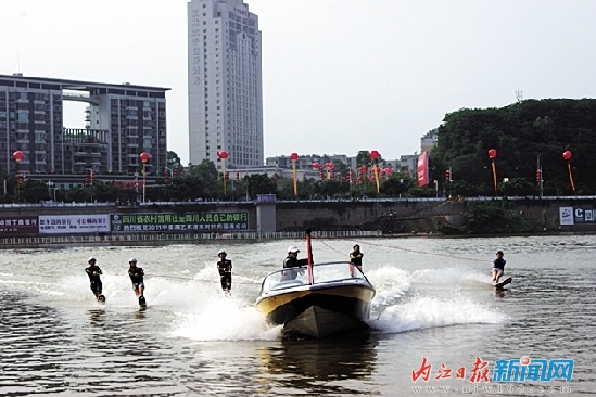 6月2日下午：中澳滑水隊(duì)試水甜城湖