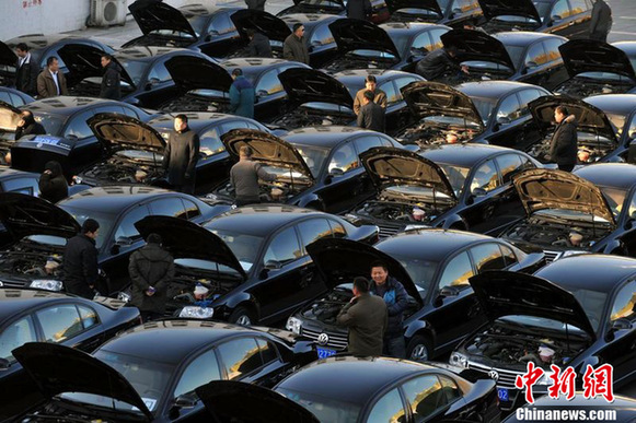 2012年全國兩會用車開始“體檢”