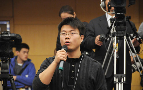中國新聞社、中國新聞網記者提問