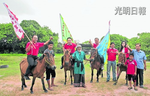 大馬檳城廟會(huì)將上演 4匹馬賀歲冀“馬上有福”