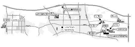 知情人繪制鄭州泔水油加工點 多數暫時停產