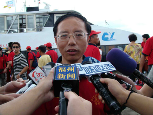 巡安訪問(wèn)團(tuán)團(tuán)長(zhǎng)李利民：臺(tái)灣新生代對(duì)先祖閩王有更了深的認(rèn)識(shí)