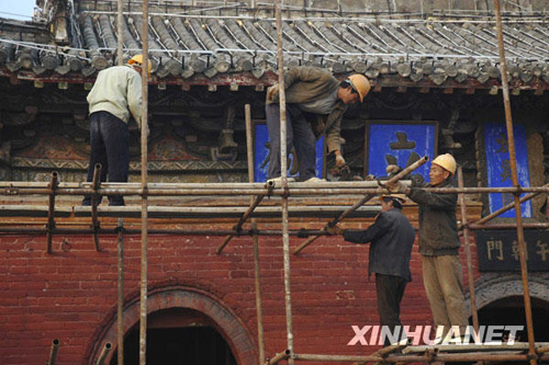 河南淮陽(yáng)太昊陵開始搶救性修繕