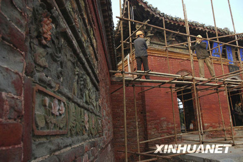 河南淮陽(yáng)太昊陵開始搶救性修繕