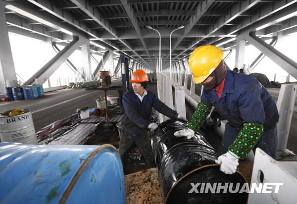 上海閔浦大橋即將建成通車