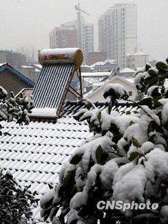 中國南方將遭大范圍雨雪降溫 蘇皖有冰凍