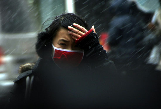 江蘇部分地區迎來新年首場降雪