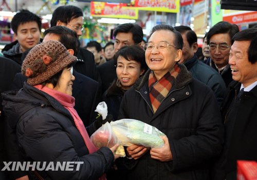 溫家寶總理在北京考察工作紀實:歲寒尤應念民生
