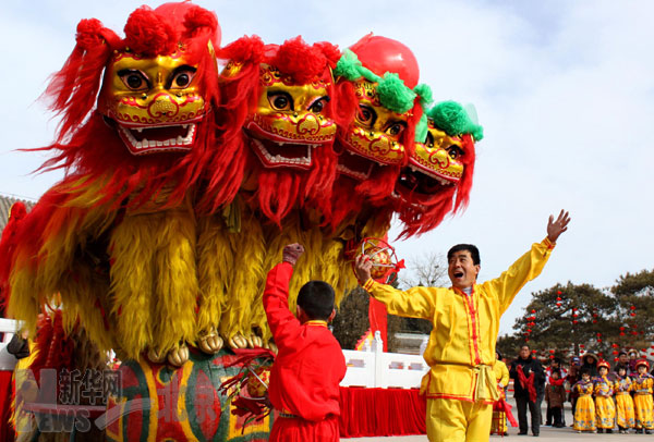 北京圓明園首屆皇家廟會(huì)拉開(kāi)帷幕