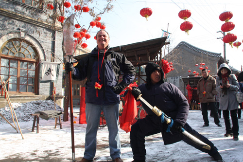 洋專家沈陽(yáng)歡度元宵節(jié)（圖）