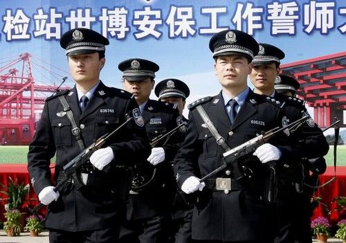 上海邊檢部門世博會期間將配槍執勤(圖)