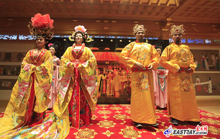 世博會(huì)陜西館今日竣工 “大明宮”登陸上海灘