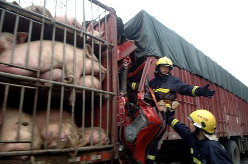 京珠高速郴州段發(fā)生7車連環(huán)相撞事故