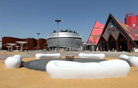 上海世博會園區各項建設進入尾聲[組圖]