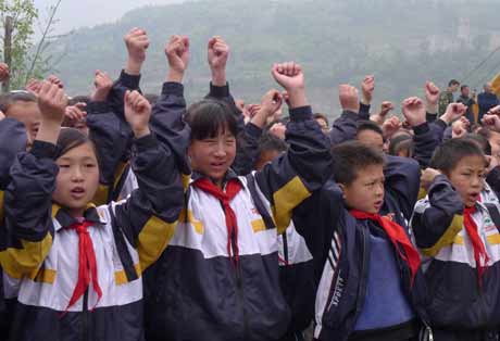 汶川縣銀杏鄉(xiāng):帶著感恩的心奮進