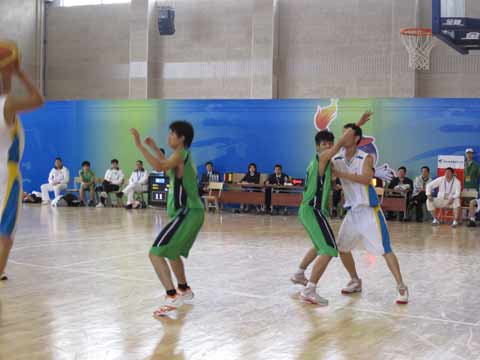 四體會男子三人籃球賽競爭異常激烈