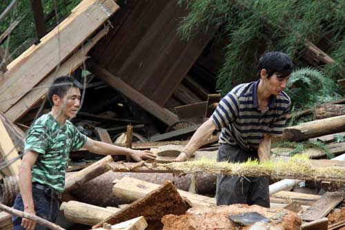 中國日報獨家特稿：福建南平災后重建任重道遠