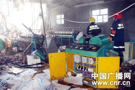 新疆庫爾勒發生液化氣爆炸12人受傷(組圖)