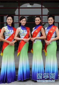亞運(yùn)美女禮儀專業(yè)志愿者