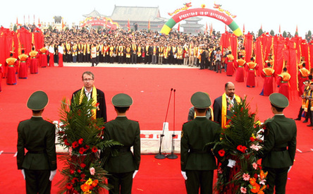 23國駐華使節(jié)團(tuán)參加第五屆荀子文化節(jié)