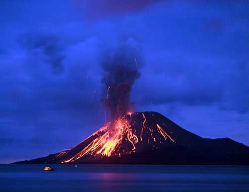 火山噴發時20個震撼景觀