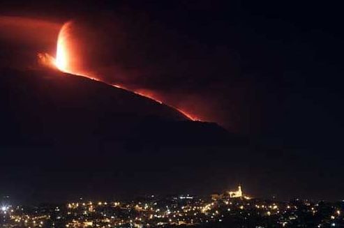 火山噴發時20個震撼景觀