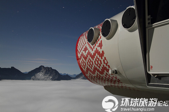 阿爾卑斯山頂的懸空旅館 你敢住嗎？