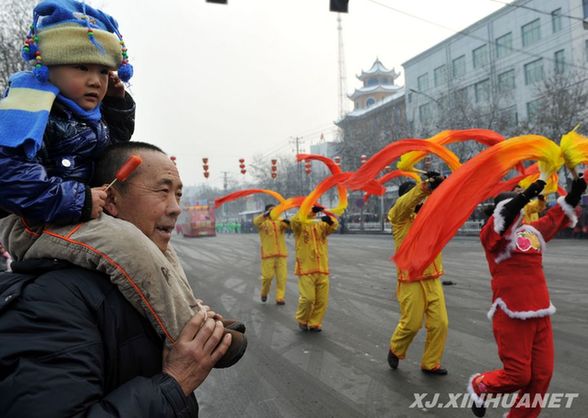 社火大賽鬧元宵