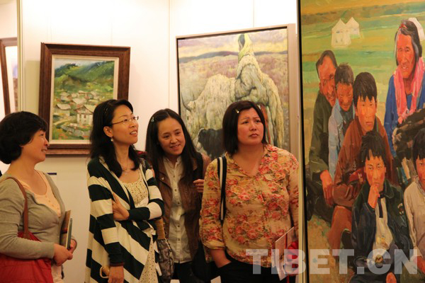 德國華僑：“和美西藏”畫展是我們一直期盼的
