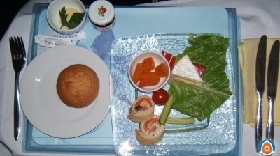 飛機(jī)餐也美味 實(shí)拍各國航空公司美味飛機(jī)餐