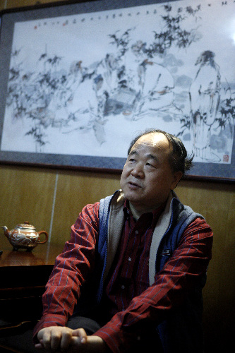 莫言獲諾貝爾文學(xué)獎(jiǎng) 為首位獲獎(jiǎng)中國(guó)作家（組圖）