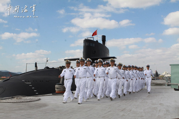 中國海軍新型潛艇內部照曝光