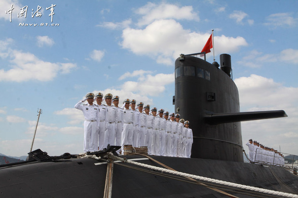 中國海軍新型潛艇內部照曝光