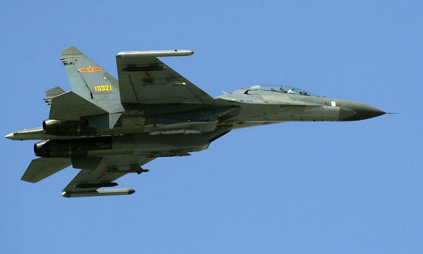 高清組圖：中國空軍蘇-27UBK型戰斗教練機