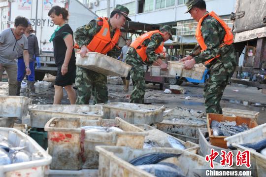 浙邊防成立150多個抗臺分隊 轉移民眾8000余人