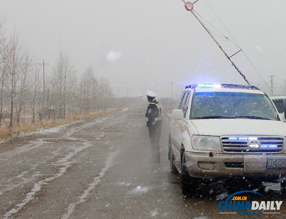 內(nèi)蒙古東部迎大范圍降雪降溫天氣 局地降溫達(dá)10℃
