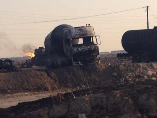 河北黃驊連環爆炸造成1人受傷、1人失蹤 火勢已被控制