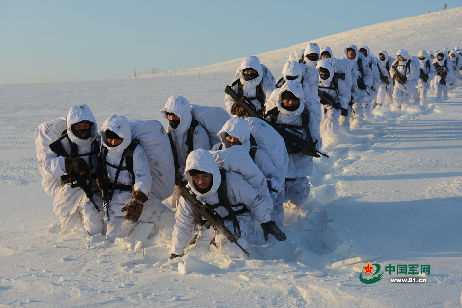 沈陽(yáng)軍區(qū)某特戰(zhàn)旅-34℃練官兵作戰(zhàn)能力