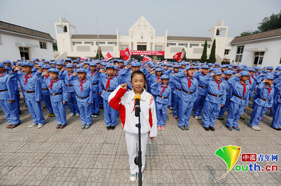 河北灤南潘家戴莊慘案紀(jì)念館被授紅軍小學(xué)愛國主義教育基地