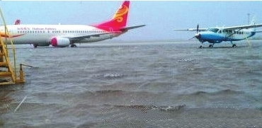 三張北京暴雨“海景圖”移花接木（圖）