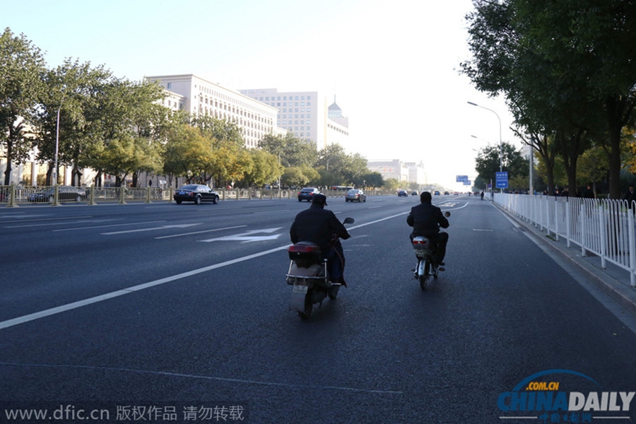 北京今起實施機動車單雙號限行措施