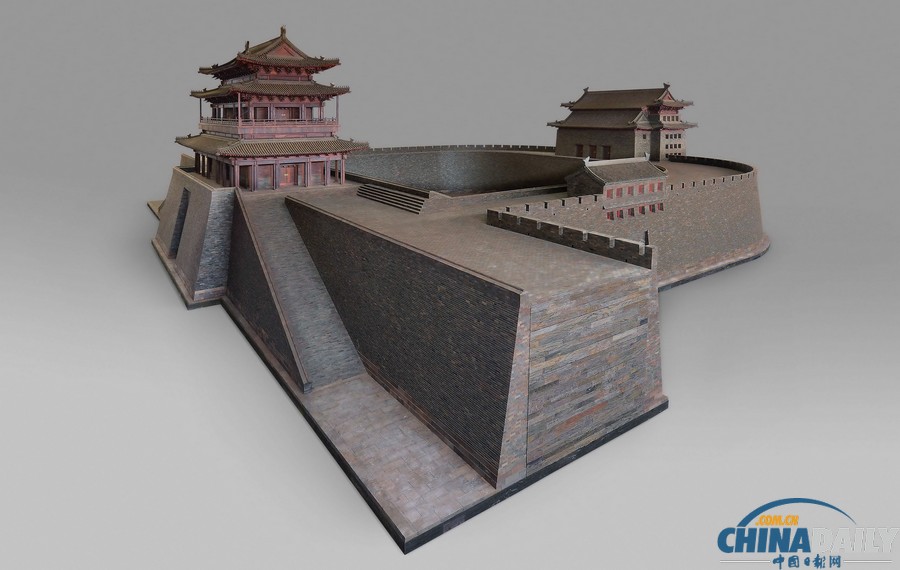 紫檀制天壇、安定門模型展在國家博物館隆重開幕
