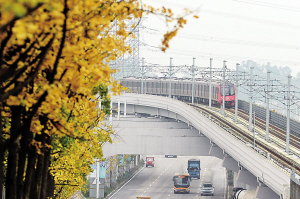 重慶軌道6號(hào)線(xiàn)五里店至茶園段預(yù)計(jì)本月底將通車(chē)