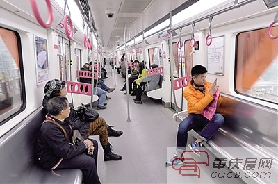 重慶軌道6號(hào)線延伸線通車(chē) 沿線居民上班時(shí)間縮短一半